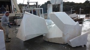 The making of a marble sculpture - 03