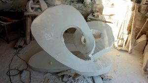 The making of a marble sculpture - 07