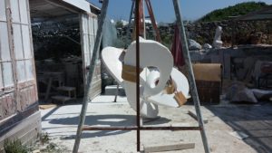 The making of a marble sculpture - 08