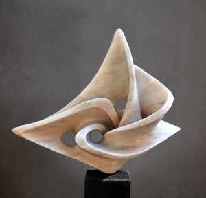 Journey of Freedom - Marble Sculpture - Georg Scheele