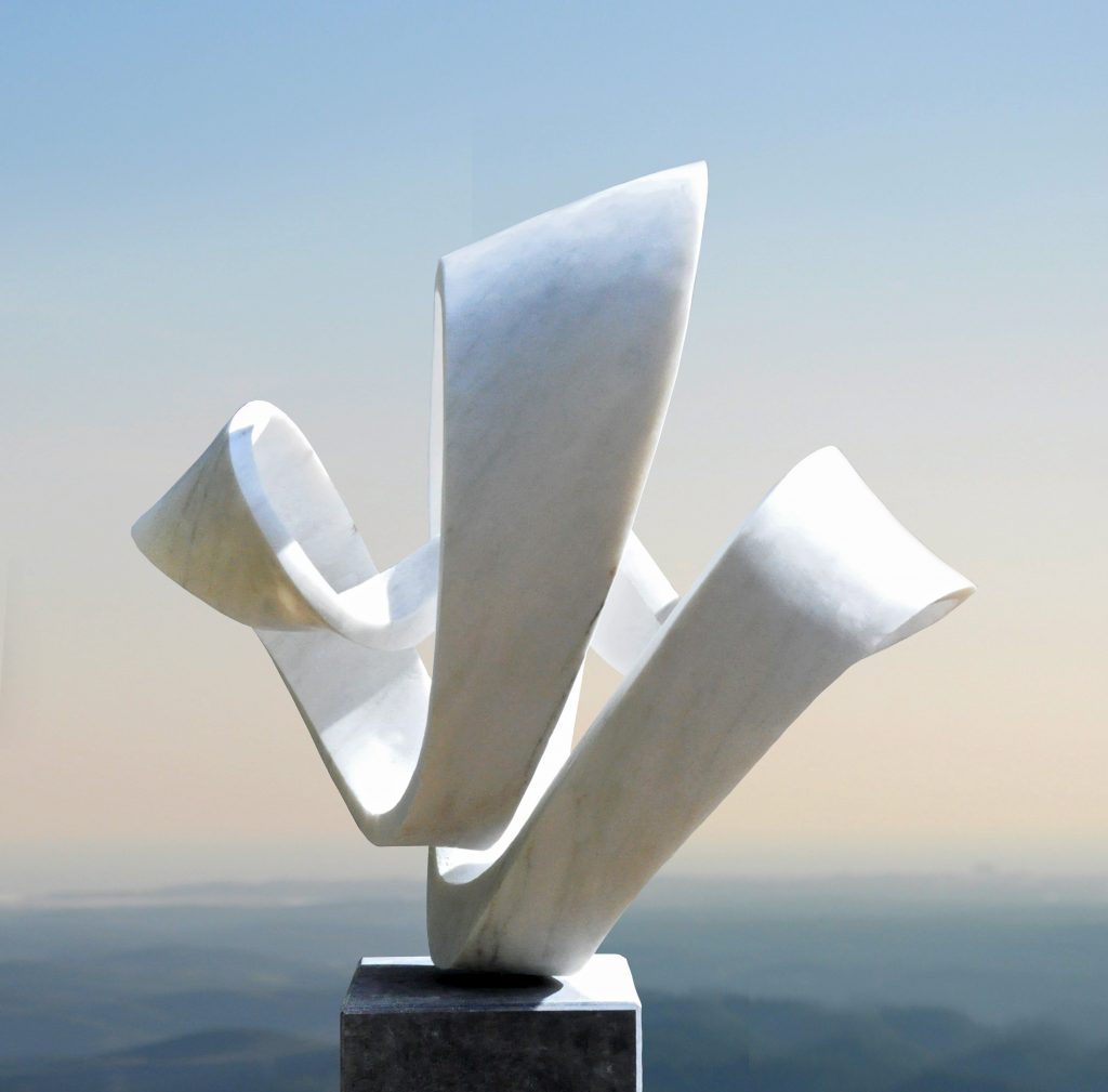 goddes of Infinity - Marble Sculpture - Georg Scheele
